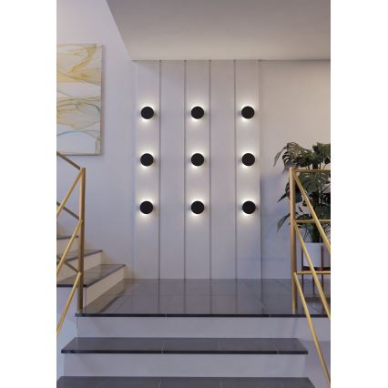 Eglo - LED väggbelysning LED/4W/230V 3000K svart