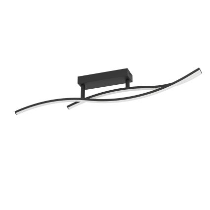 Eglo - LED taklampa LED/12W/230V 4000K svart