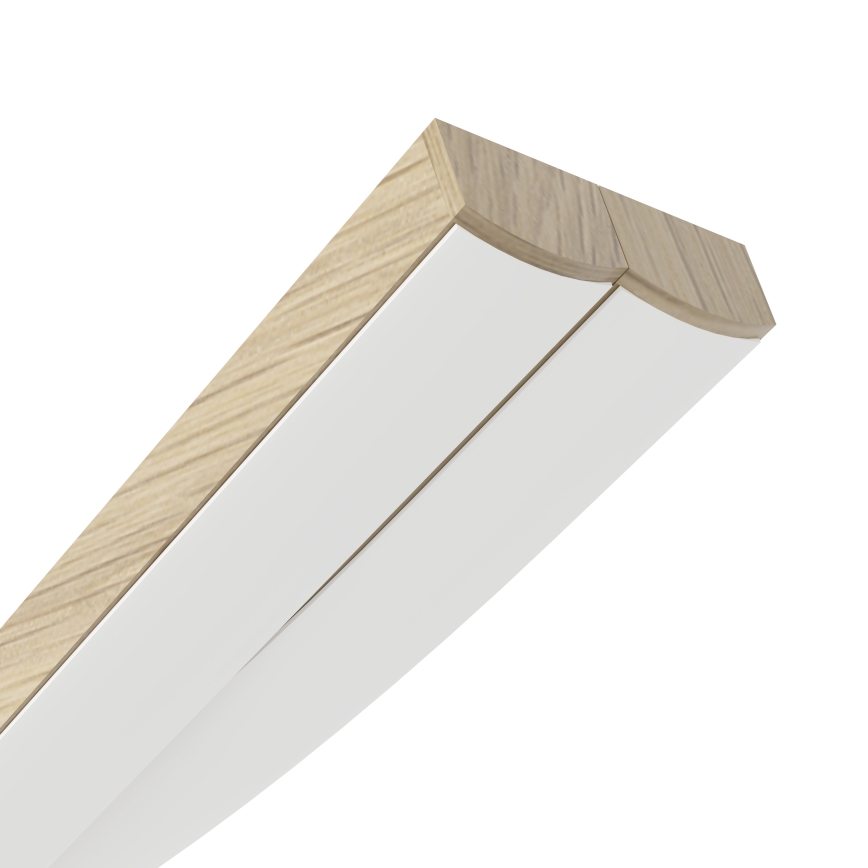 Eglo - LED ljuskrona med textilsladd LED/20W/230V 4000K beige