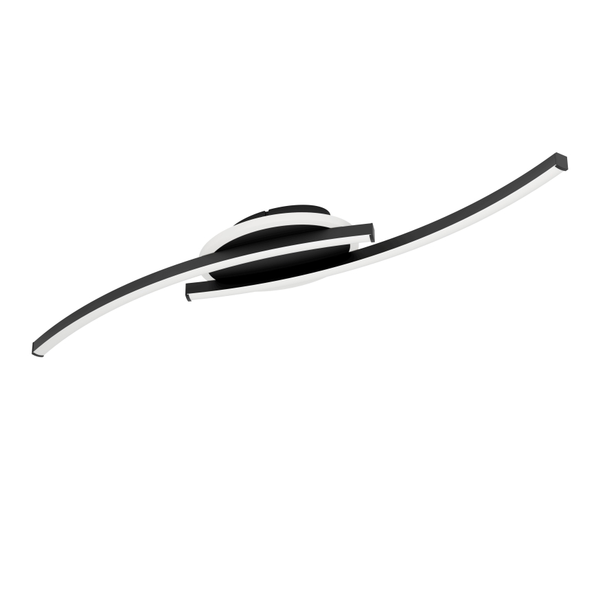 Eglo - LED taklampa LED/12W/230V 4000K svart