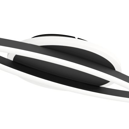 Eglo - LED taklampa LED/12W/230V 4000K svart