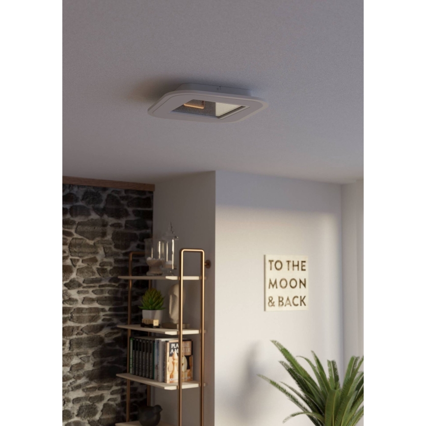 Eglo - LED Dimbar taklampa LED/20W/230V 2700-6500K vit + fjärrkontroll