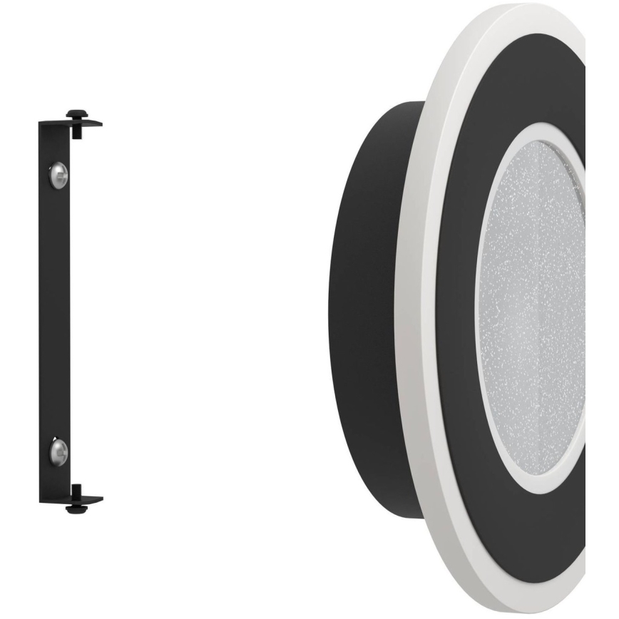Eglo - LED väggbelysning LED/12W/230V 4000K svart