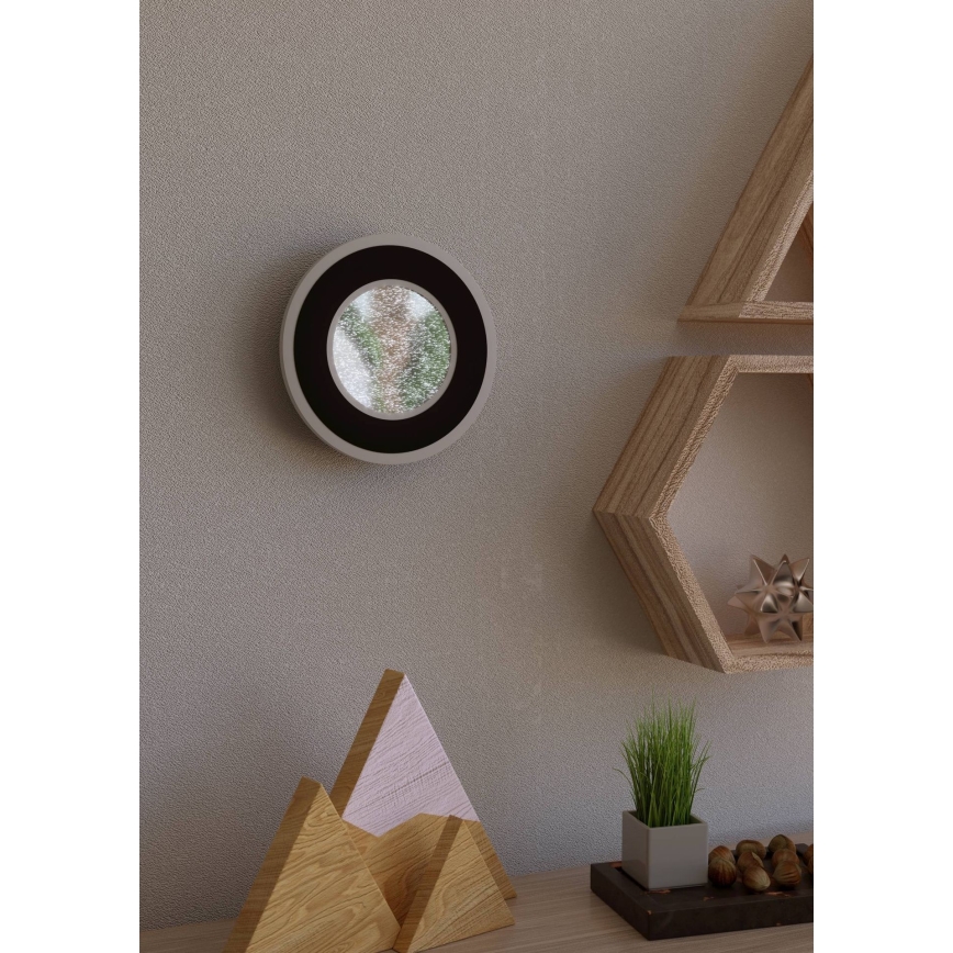 Eglo - LED väggbelysning LED/12W/230V 4000K svart
