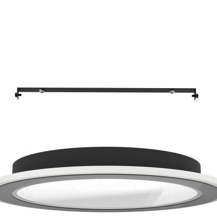 Eglo - LED Dimbar taklampa LED/20W/230V 2700-6500K svart + fjärrkontroll