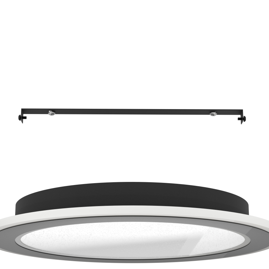 Eglo - LED Dimbar taklampa LED/20W/230V 2700-6500K svart + fjärrkontroll