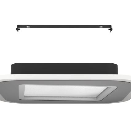 Eglo - LED Dimbar taklampa LED/20W/230V 2700-6500K svart + fjärrkontroll