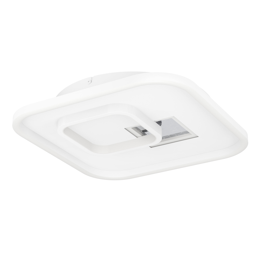 Eglo - LED taklampa 1xLED/16,2W/230V + 1xLED/9,2W 38x38 cm vit