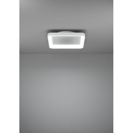 Eglo - LED Dimbar taklampa LORETELLO LED/12W/230V vit + fjärrkontroll