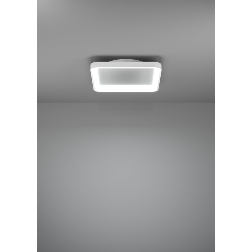 Eglo - LED Dimbar taklampa LORETELLO LED/12W/230V vit + fjärrkontroll