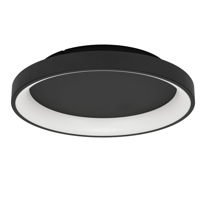 Eglo - LED Dimbar taklampa LED/12W/230V 2700-6500K svart + fjärrkontroll
