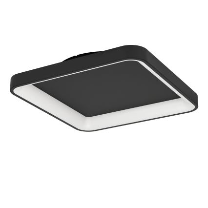 Eglo - LED Dimbar taklampa LED/12W/230V 2700-6500K svart + fjärrkontroll