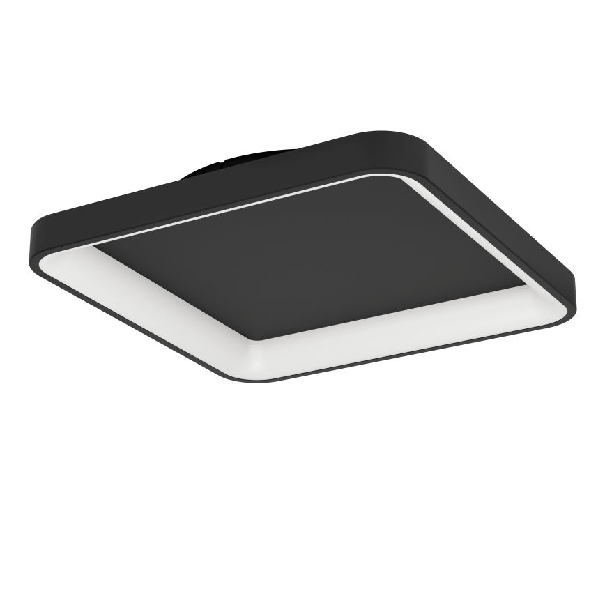 Eglo - LED Dimbar taklampa LED/12W/230V 2700-6500K svart + fjärrkontroll
