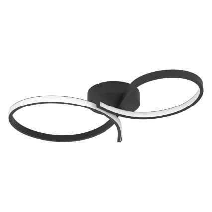 Eglo - LED taklampa LED/21W/230V 3000K svart