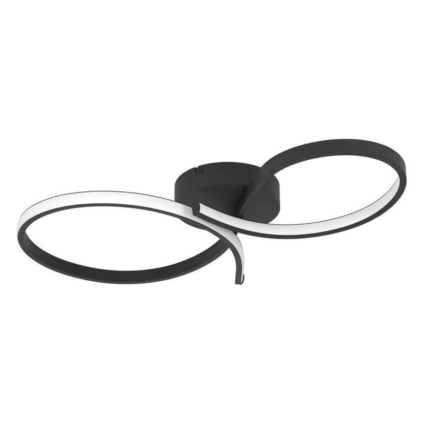 Eglo - LED taklampa LED/21W/230V 3000K svart