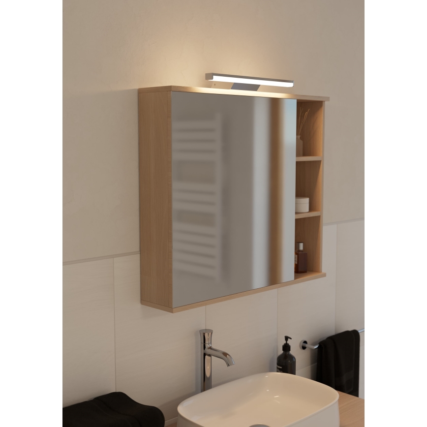 Eglo - LED RGBW Ljusreglerad badrum spegelbelysning LED/12W/230V 2700-6500K IP44 matt krom