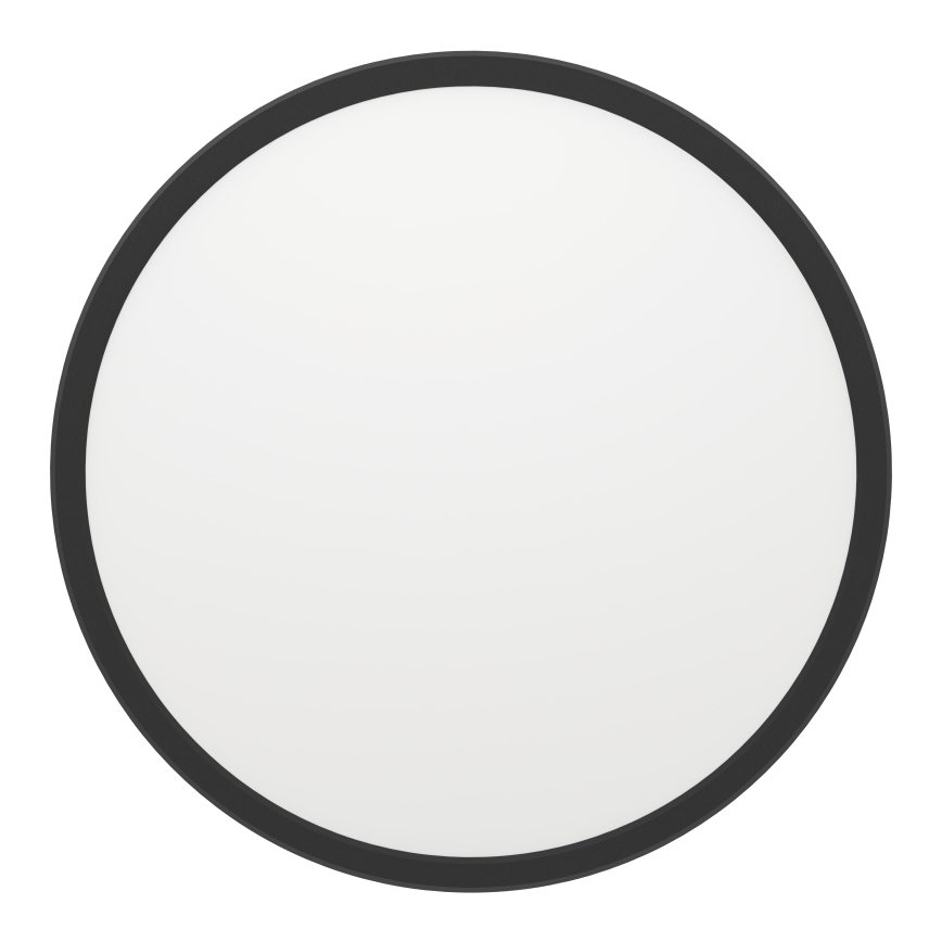 Eglo - LED taklampa för badrum LED/13,9W/230V 2700/4000/6500K diameter 30 cm IP44 svart