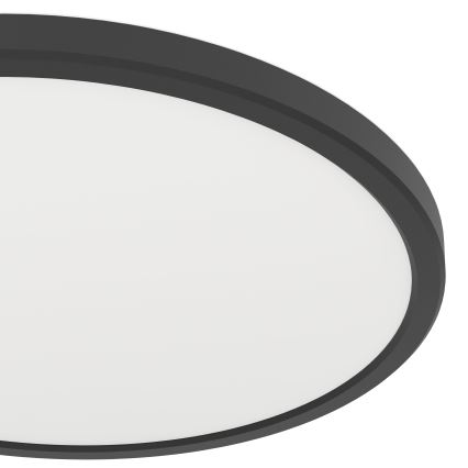 Eglo - LED taklampa för badrum LED/13,9W/230V 2700/4000/6500K diameter 30 cm IP44 svart