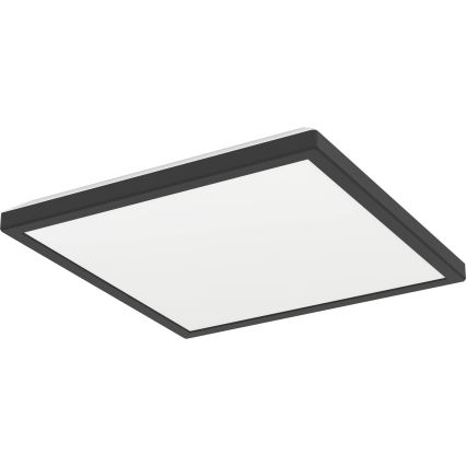 Eglo - LED taklampa för badrum LED/13,4W/230V 2700/4000/6500K 29x29 cm IP44 svart