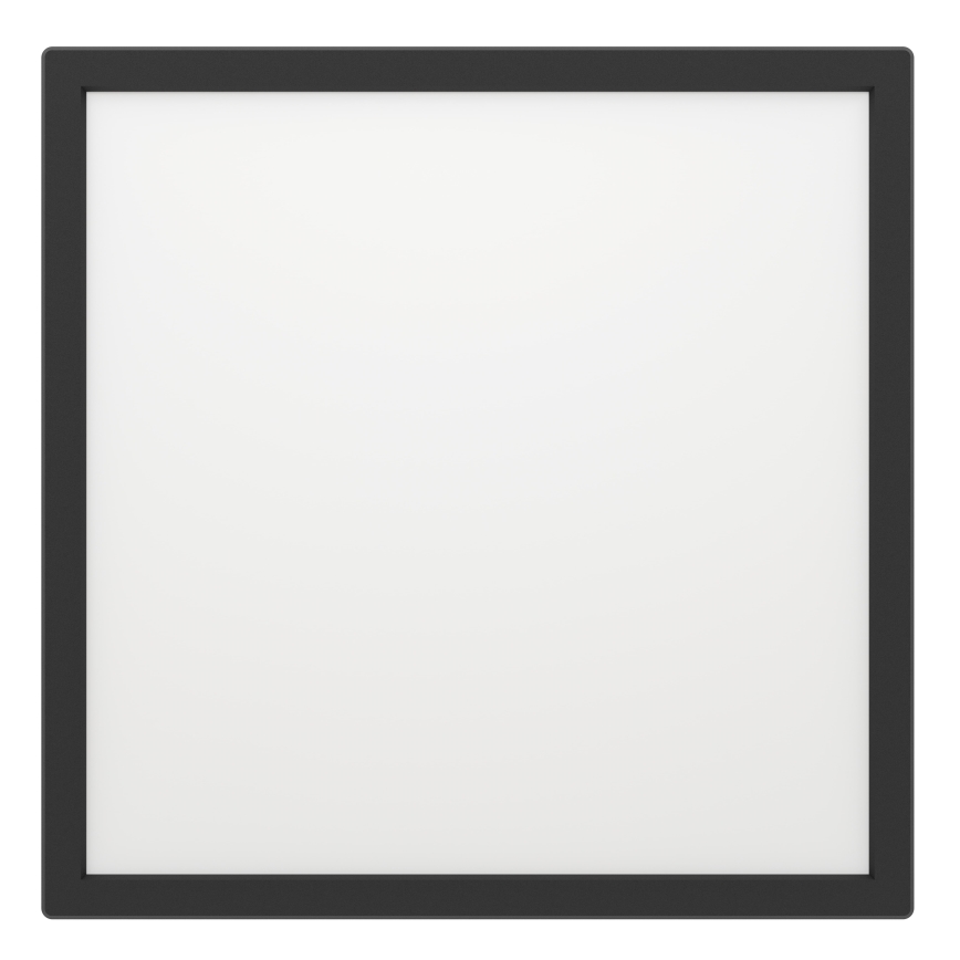 Eglo - LED taklampa för badrum LED/13,4W/230V 2700/4000/6500K 29x29 cm IP44 svart