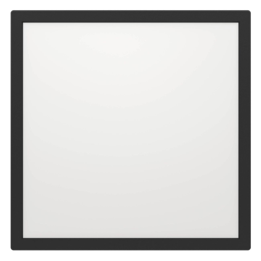 Eglo - LED taklampa för badrum LED/17,6W/230V 2700/4000/6500K 39x39 cm IP44 svart