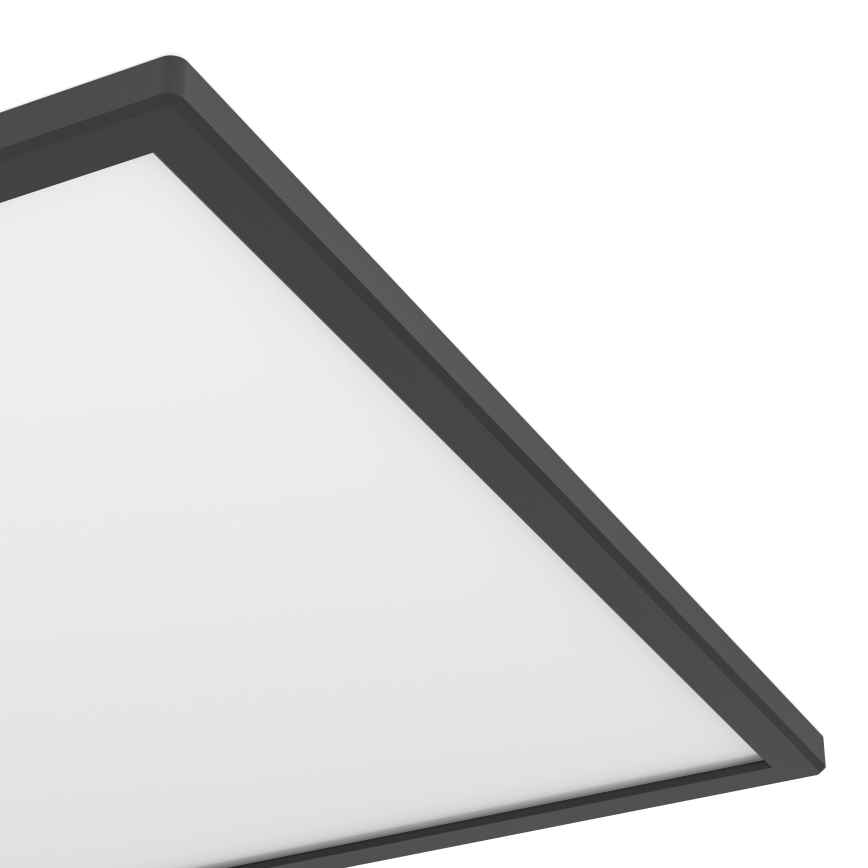 Eglo - LED taklampa för badrum LED/17W/230V 2700/4000/6500K 50x50 cm IP44 svart