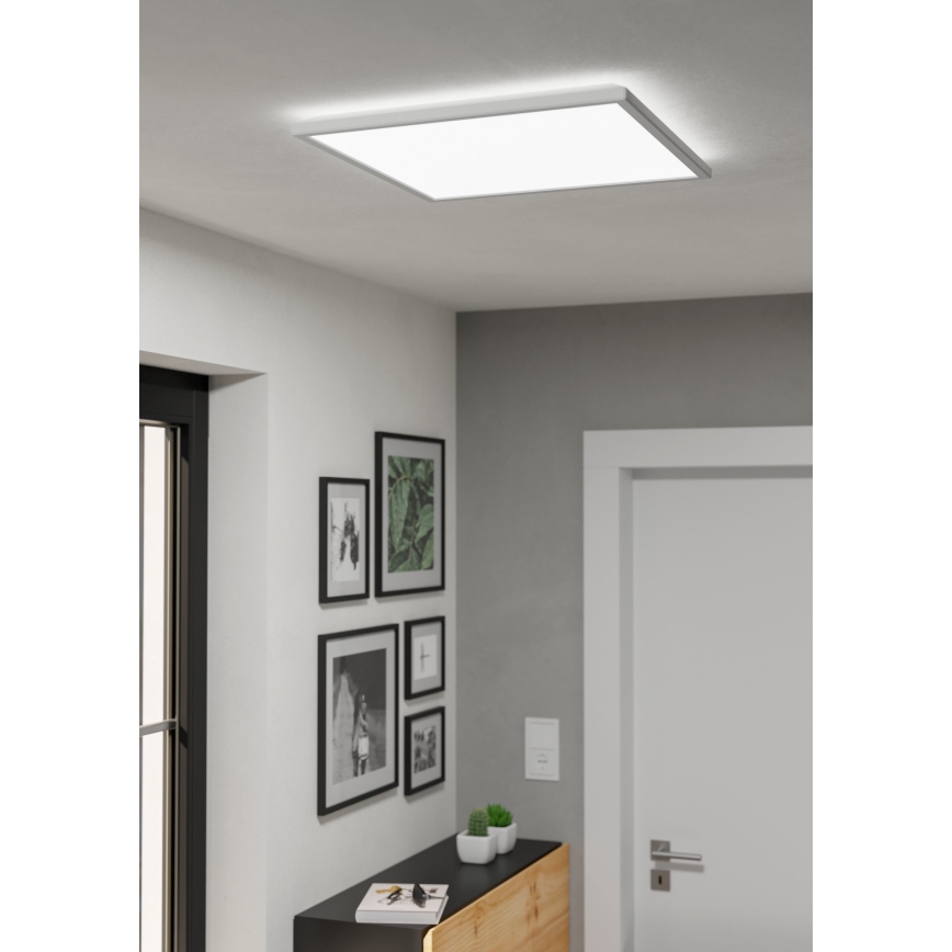 Eglo - LED taklampa för badrum LED/17W/230V 2700/4000/6500K 50x50 cm IP44 vit