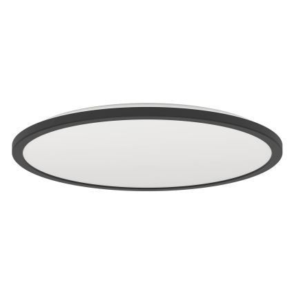 Eglo - LED ljusreglerad taklampa till badrum LED/16,8W/230V 2700-6500K diameter 50 cm IP44 svart + fjärrkontroll