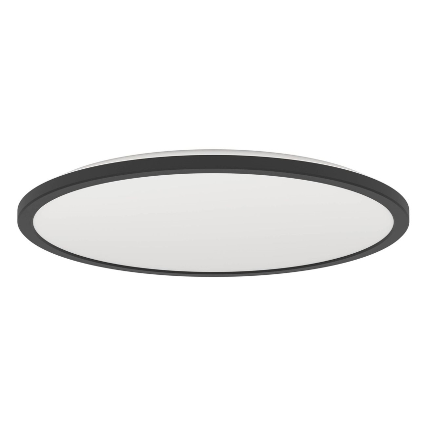 Eglo - LED ljusreglerad taklampa till badrum LED/16,8W/230V 2700-6500K diameter 50 cm IP44 svart + fjärrkontroll