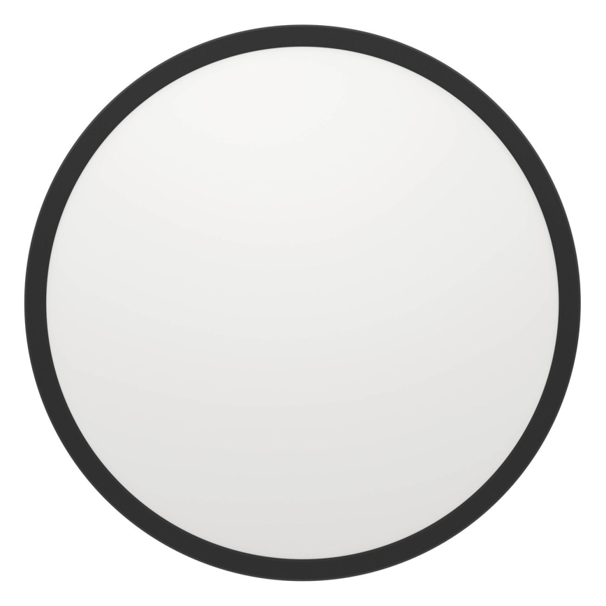 Eglo - LED ljusreglerad taklampa till badrum LED/16,8W/230V 2700-6500K diameter 50 cm IP44 svart + fjärrkontroll