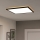 Eglo 901457 - LED ljusreglerad taklampa till badrum LED/17W/230V 2700-6500K 50x50 cm IP44 svart + fjärrkontroll
