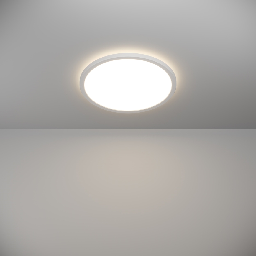 Eglo - LED ljusreglerad taklampa till badrum LED/18,5W/230V 2700-6500K diameter 38,9 cm IP44 vit + fjärrkontroll