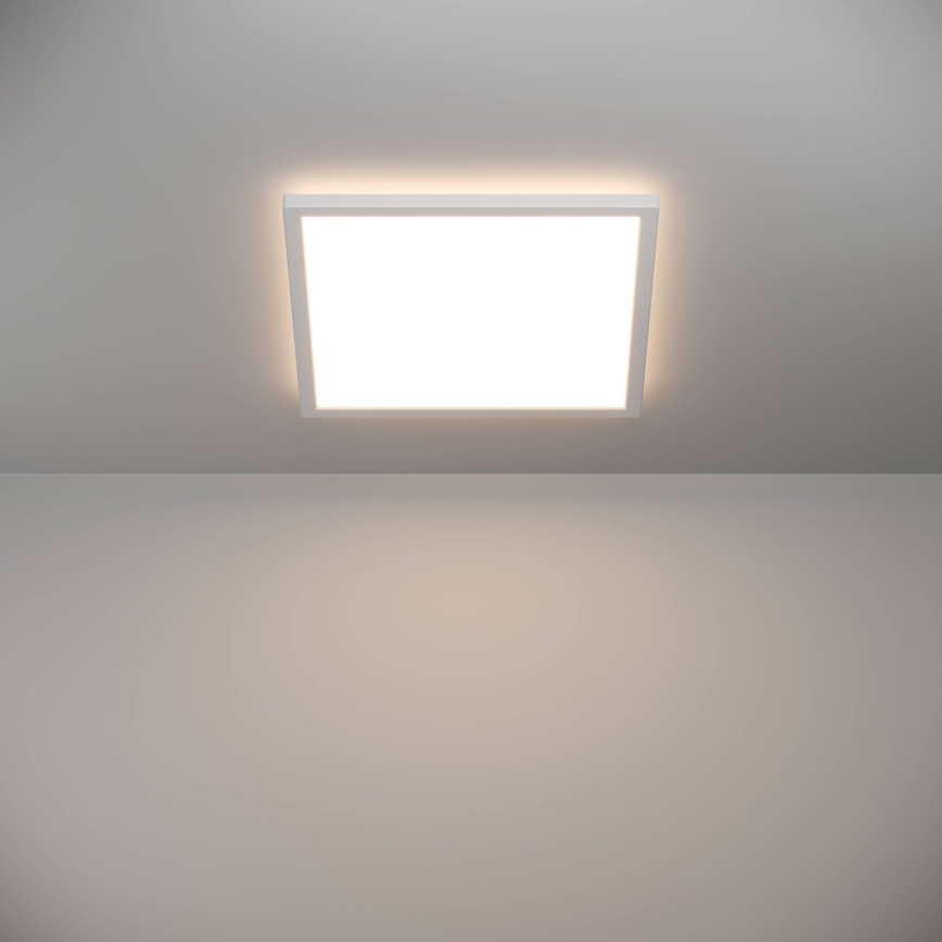 Eglo - LED ljusreglerad taklampa till badrum LED/17,6W/230V 2700-6500K 39x39 cm IP44 vit + fjärrkontroll