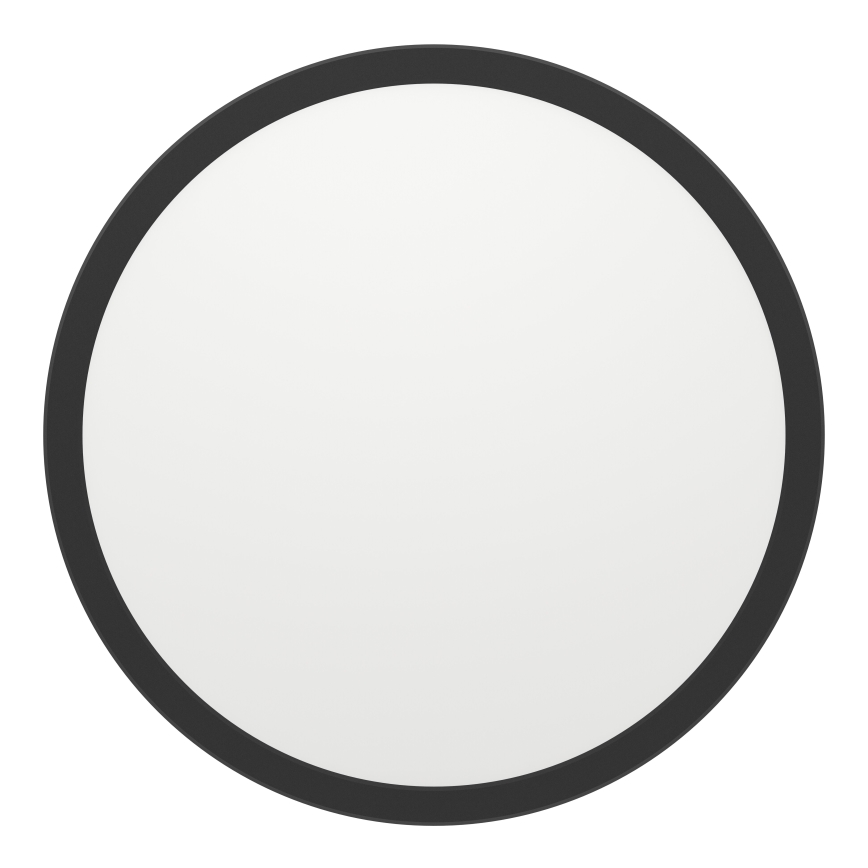 Eglo - LED RGBW Ljusreglerad vägglampa för badrum LED/18,5W/230V 2700-6500K pr.38,9cm IP44 svart ZigBee