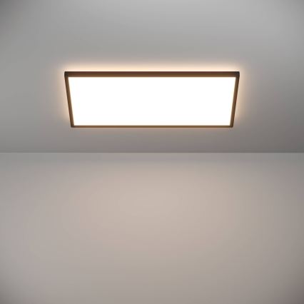 Eglo - LED RGBW Ljusreglerad vägglampa för badrum LED/17,2W/230V 2700-6500K 30x57cm IP44 svart ZigBee