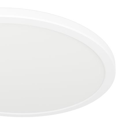 Eglo - LED RGBW Ljusreglerad vägglampa för badrum LED/18,5W/230V 2700-6500K diameter 38,9cm IP44 vit ZigBee