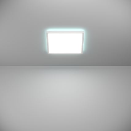 Eglo - LED RGBW Ljusreglerad vägglampa för badrum LED/13,4W/230V 2700-6500K 29x29 cm IP44 vit ZigBee