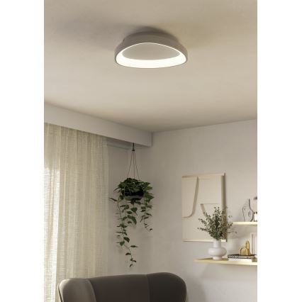Eglo - LED Dimbar taklampa LED/12W/230V 2700-6500K vit + fjärrkontroll