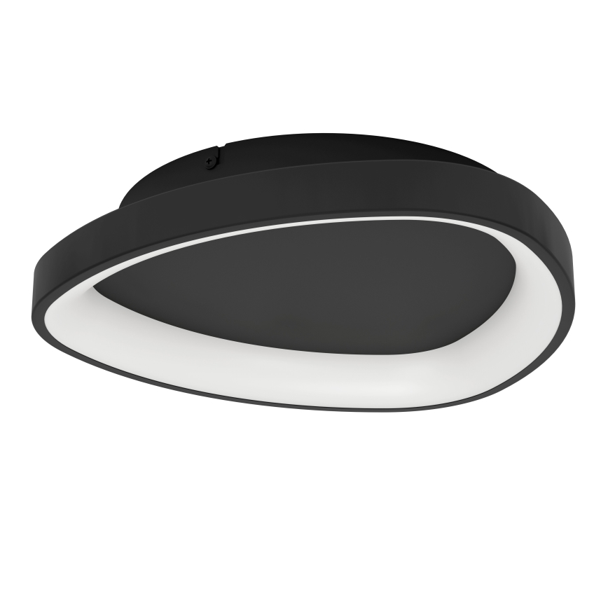 Eglo - LED Dimbar taklampa LED/12W/230V 2700-6500K svart + fjärrkontroll