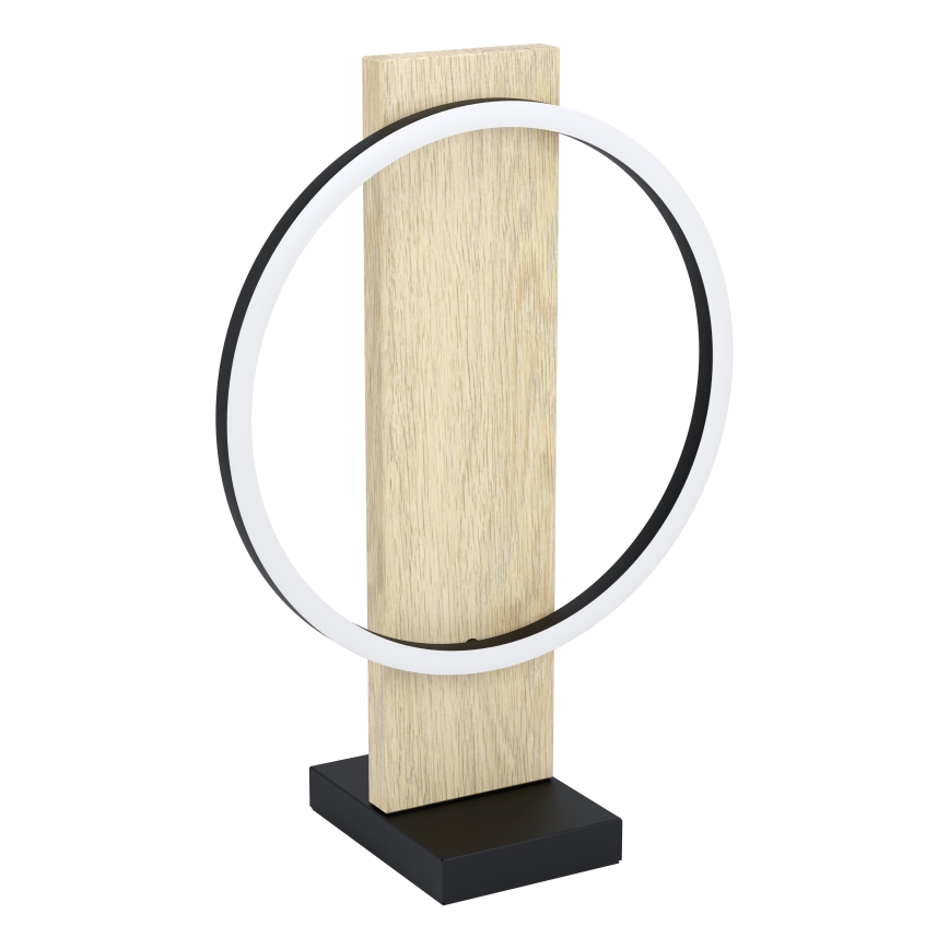 Eglo - LED bordslampa LED/12W/230V 3000K beige/svart