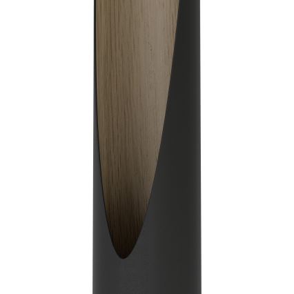 Eglo - LED bordslampa 1xGU10/4,5W/230V 3000K svart/brun