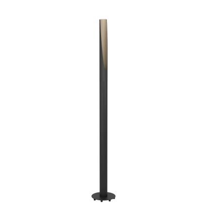 Eglo  - LED golvlampa 1xGU10/4,5W/230V 3000K svart/brun