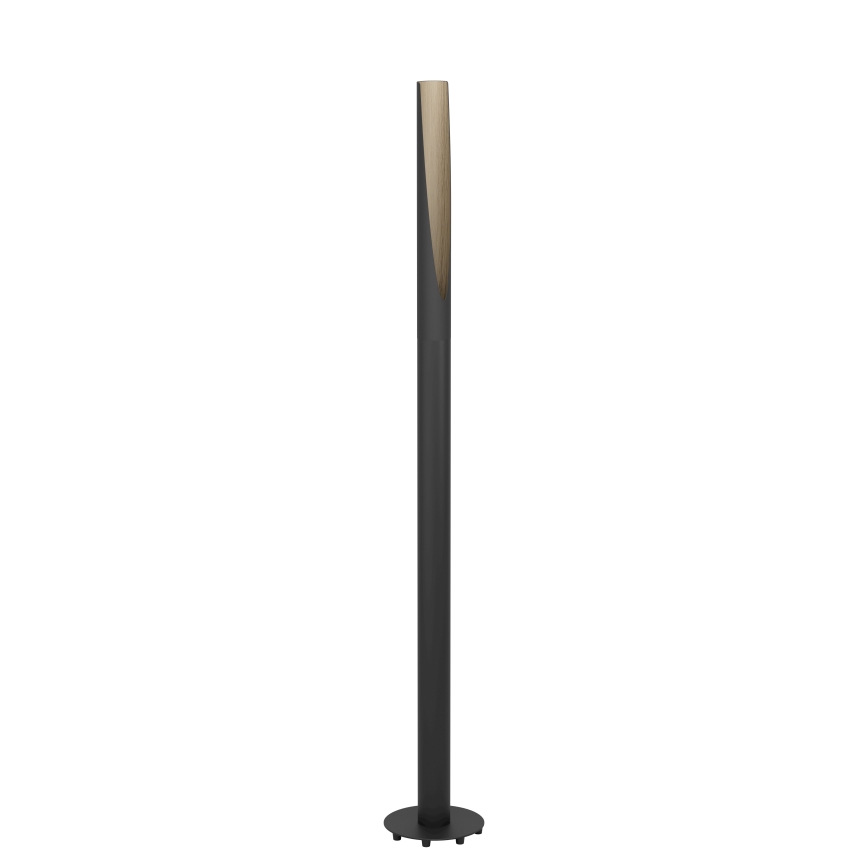 Eglo  - LED golvlampa 1xGU10/4,5W/230V 3000K svart/brun