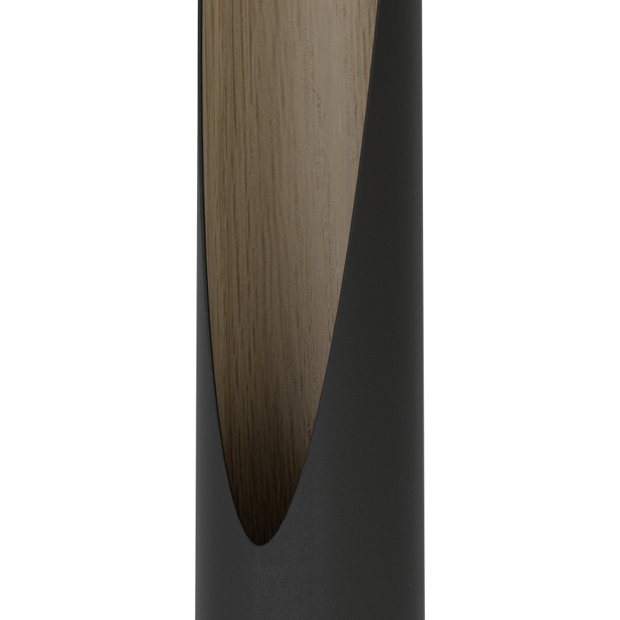Eglo  - LED golvlampa 1xGU10/4,5W/230V 3000K svart/brun
