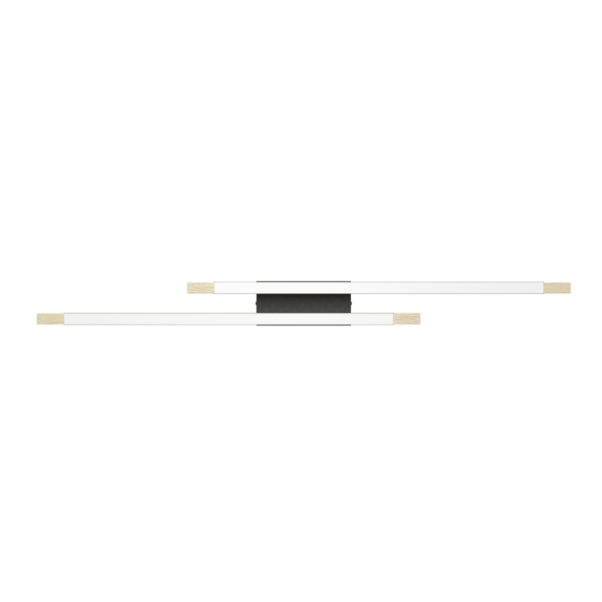 Eglo - LED Dimbar taklampa 2xLED/10W/230V 3000K svart/beige