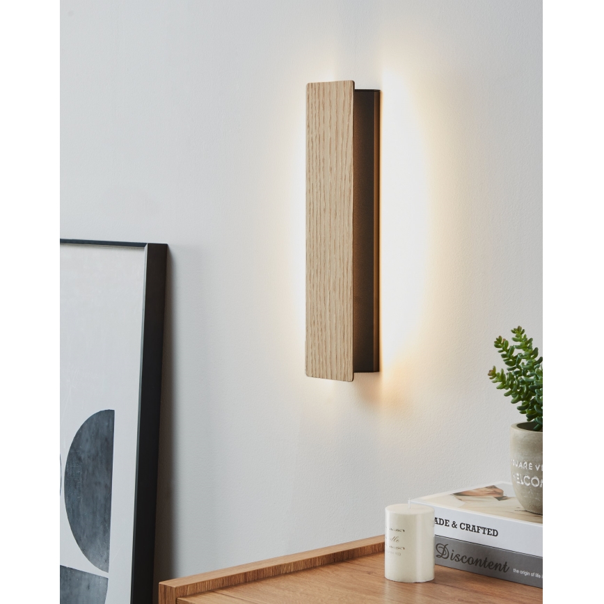 Eglo - LED väggbelysning LED/12W/230V 3000K brun