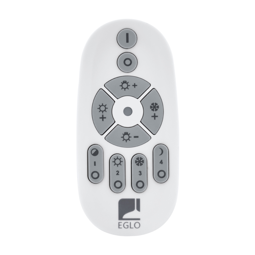 Eglo - LED Dimbar taklampa 2xLED/17W/230V +1xLED/4,2W 2700-6500K + fjärrkontroll