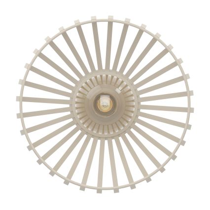Eglo - Taklampa 1xE27/40W/230V diameter 28 cm grädde