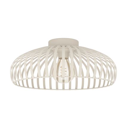 Eglo - Taklampa 1xE27/40W/230V diameter 43 cm grädde