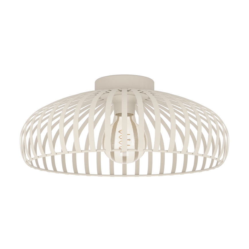 Eglo - Taklampa 1xE27/40W/230V diameter 43 cm grädde